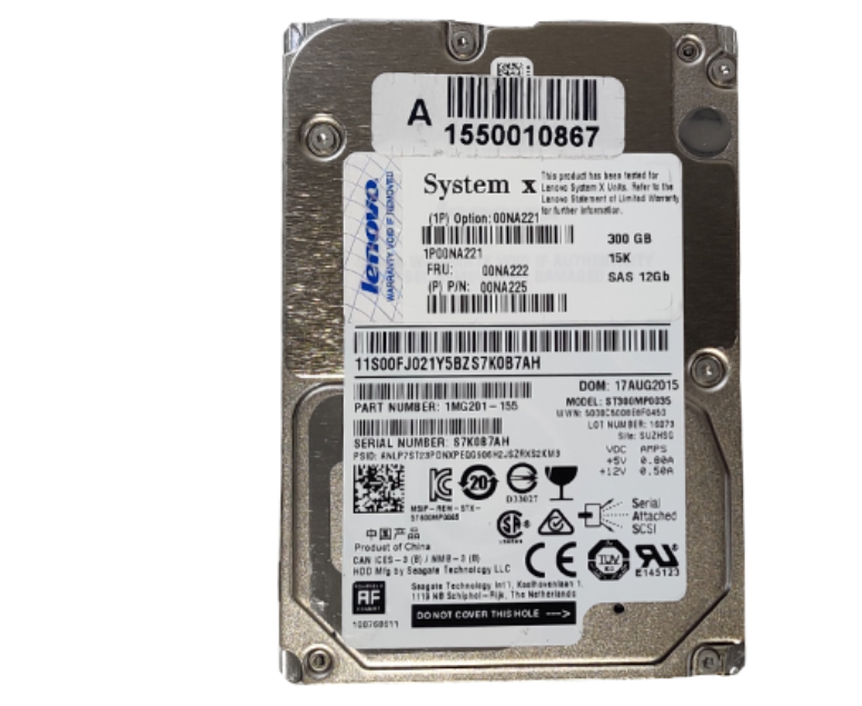 SEAGATE ST300MP0035 300GB HDD 2.5 SAS-3 12GB/S 15K CACHE 128MB - SERVIDORES