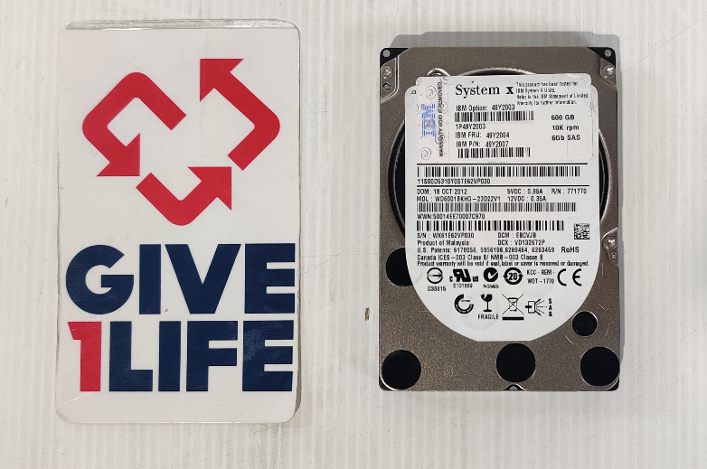 WESTERN DIGITAL WD6001BKHG 600GB HDD 2.5 SAS-2 6GB/S 10K CACHE 128 - SERVIDORES