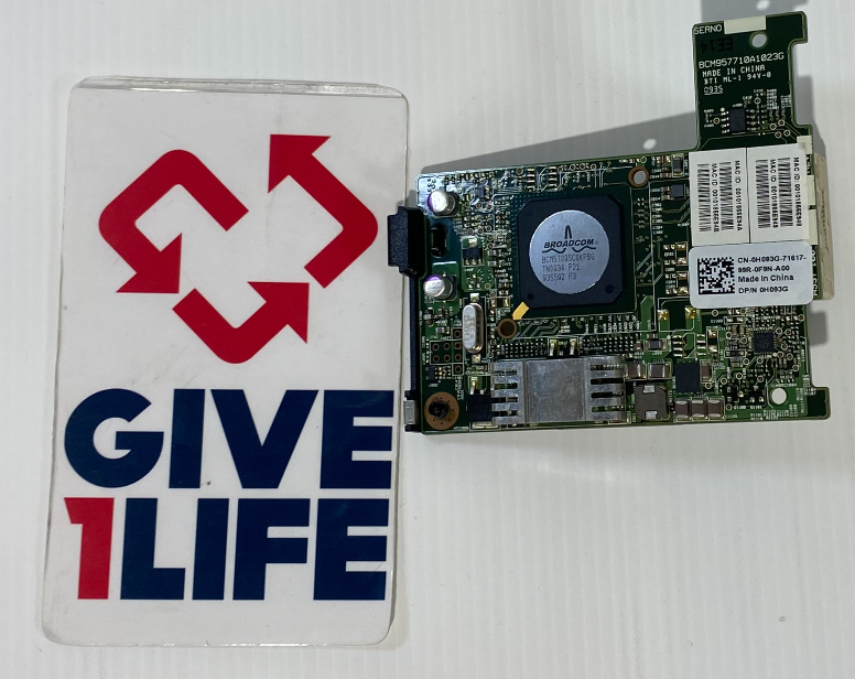 DELL PN:H093G BROADCOM 5709 TARJETA MEZZANINE DOBLE PUERTO 1GB SERIE M