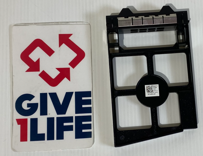 LOTE DE 10 UNIDADES BLANK CADDY DELL 2.5" PN:TW13J PARA R610/R620/R710/R720/R730