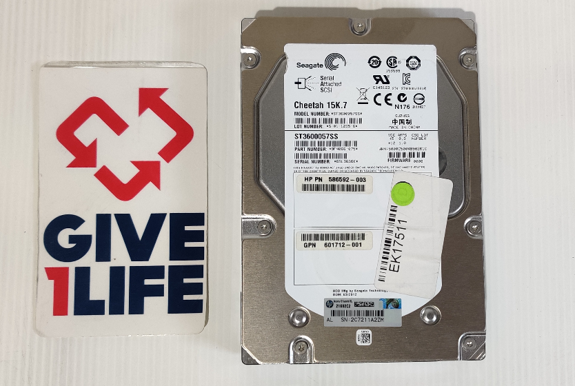 SEAGATE ST3600057SS 600GB HDD 3.5 SAS-2 6GB/S 15K CACHE 64MB - SERVIDORES