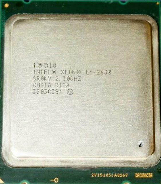 Intel Xeon E5-2630 (6 Núcleos/12 Hilos) @2.80GHz Turbo Speed