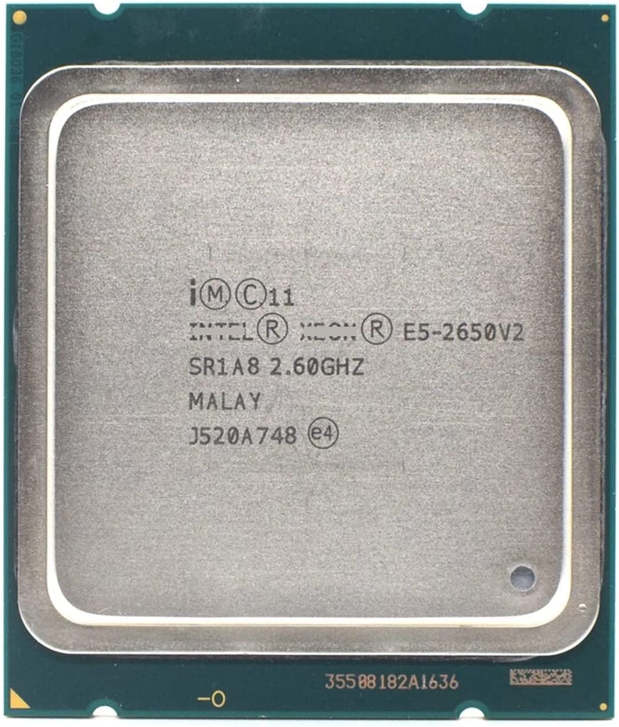 Intel Xeon E5-2650 (8 Núcleos/16 Hilos) @2.80GHz Turbo Speed