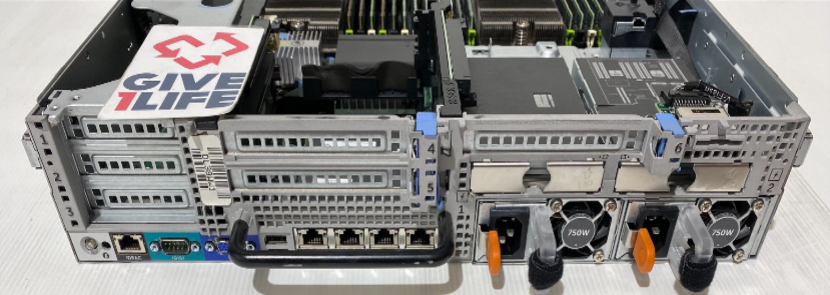 Servidor Rack DELL PowerEdge R720XD 12LFF 2xE5-2630+128GB+12X3TB+12CADDY 6HGV2