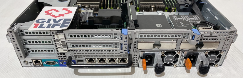 Servidor Rack DELL PowerEdge R720XD 12LFF 2xE5-2660V2+128GB+10X4TB+2X480GB 6HGV2