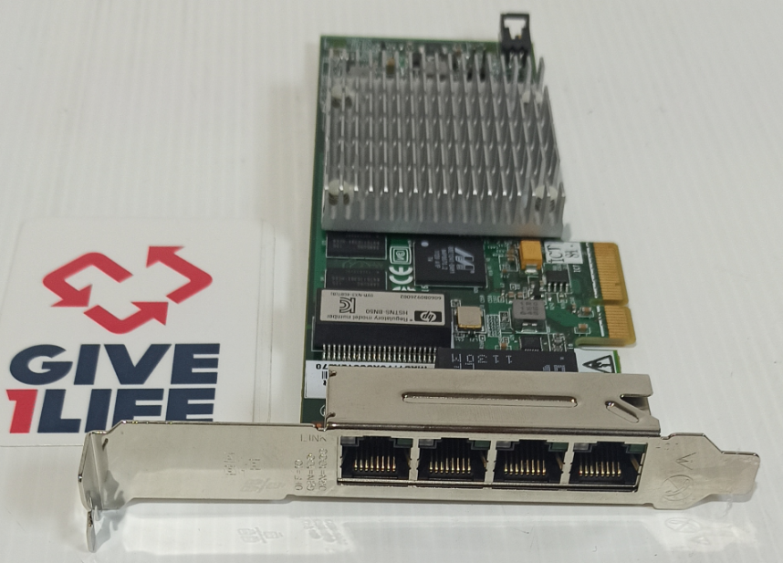 HP NC375T ADAPTADOR PARA SERVIDORES PCI-E CON 4 PUERTOS 1GB - 539931-001
