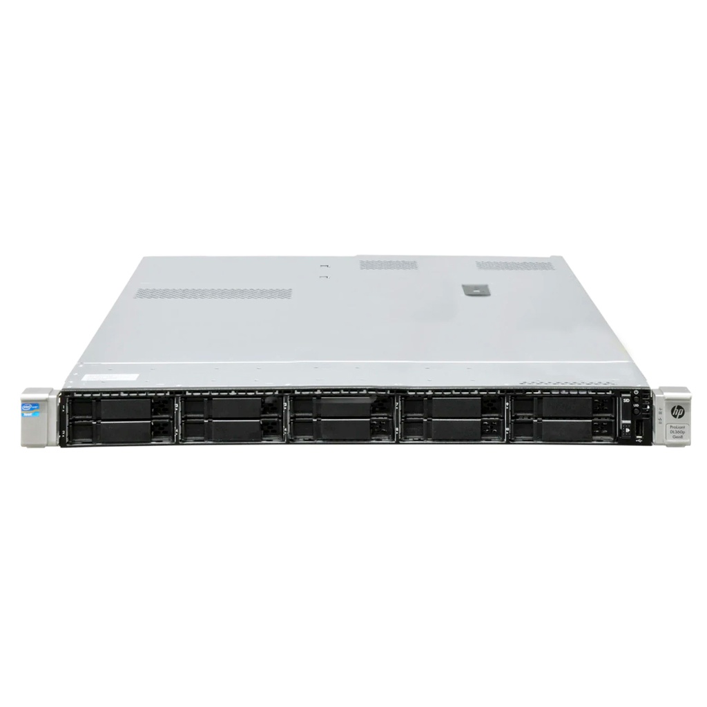 DL360P G8 10SFF 2X E5-2630(12CORES/24THREADS) + 48GB DDR3 + P420i + 2PSU