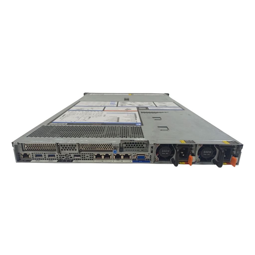 Servidor Rack IBM X3550 M5 8SFF 2xE5-2620V3 + 32GB DDR4 + M5210 + 2PSU 5463-AC1