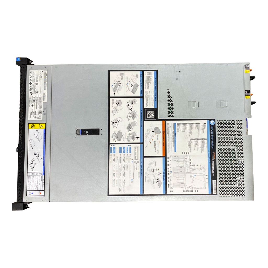 Servidor Rack IBM X3550 M5 8SFF 2xE5-2620V3 + 32GB DDR4 + M5210 + 2PSU 5463-AC1