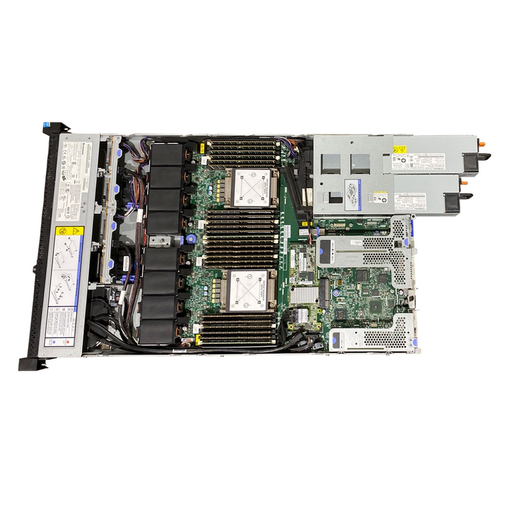 Servidor Rack IBM X3550 M5 8SFF 2xE5-2620V3 + 32GB DDR4 + M5210 + 2PSU 5463-AC1