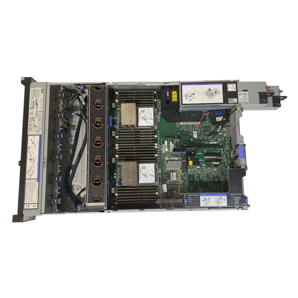 Servidor Rack IBM X3650 M5 8SFF 2xE5-2620V3 + 32GB DDR4 + M5210 + 2PSU 8871-AC1