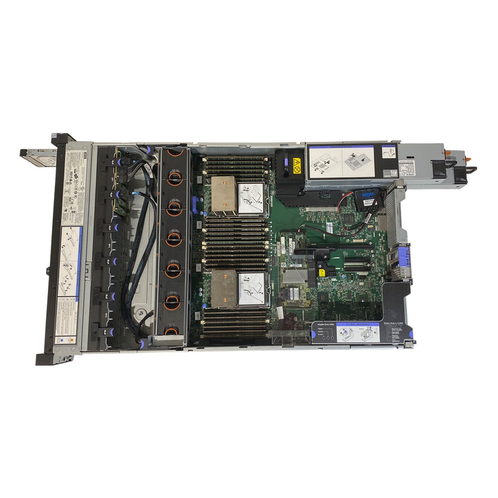 Servidor Rack IBM X3650 M5 8SFF 2xE5-2620V3 + 32GB DDR4 + M5210 + 2PSU 8871-AC1