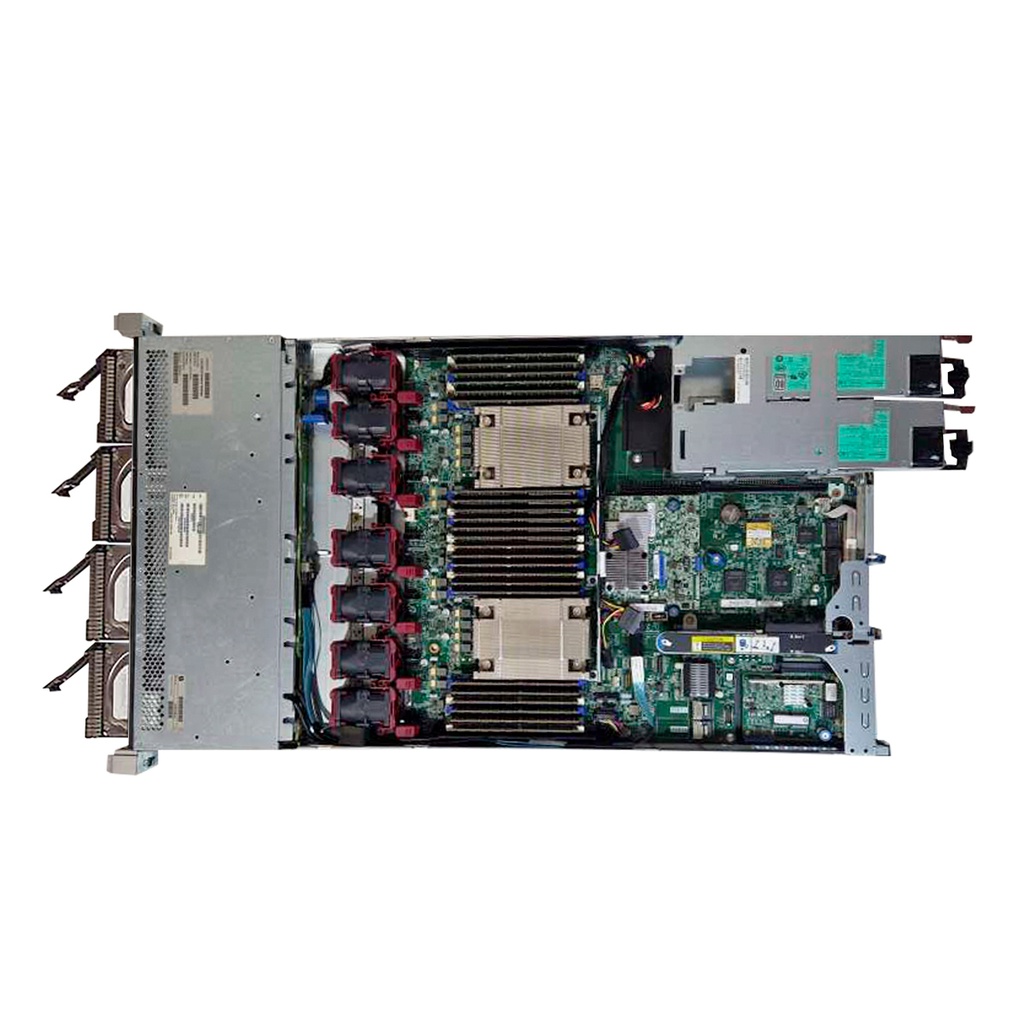 SERVIDOR RACK HP DL360 G9 4LFF E5-2650LV3+64GB DDR4+4X3TB +4 CADDY +P440AR +2PSU