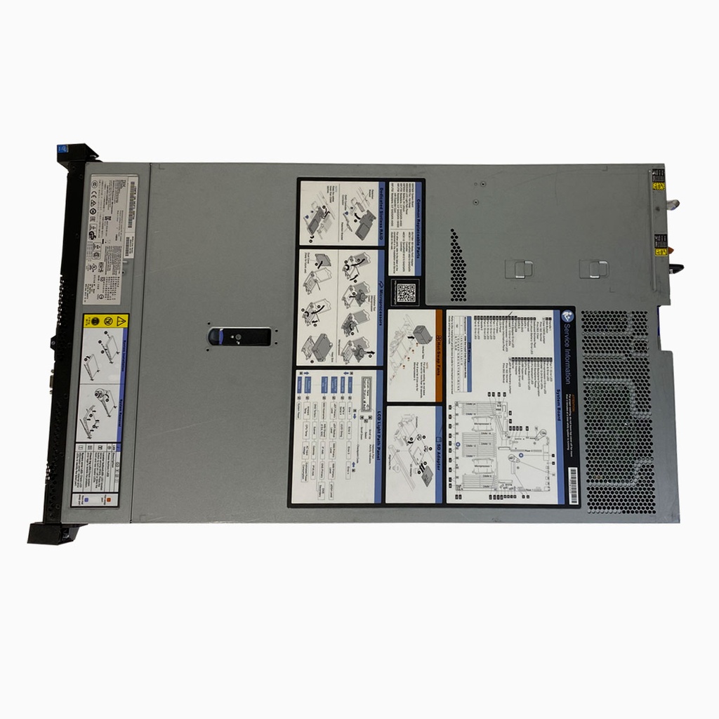 Servidor Rack IBM X3550 M5 4LFF 2xE5-2620V3 + 32GB DDR4 + M5210 + 2x2TB 5463-AC1