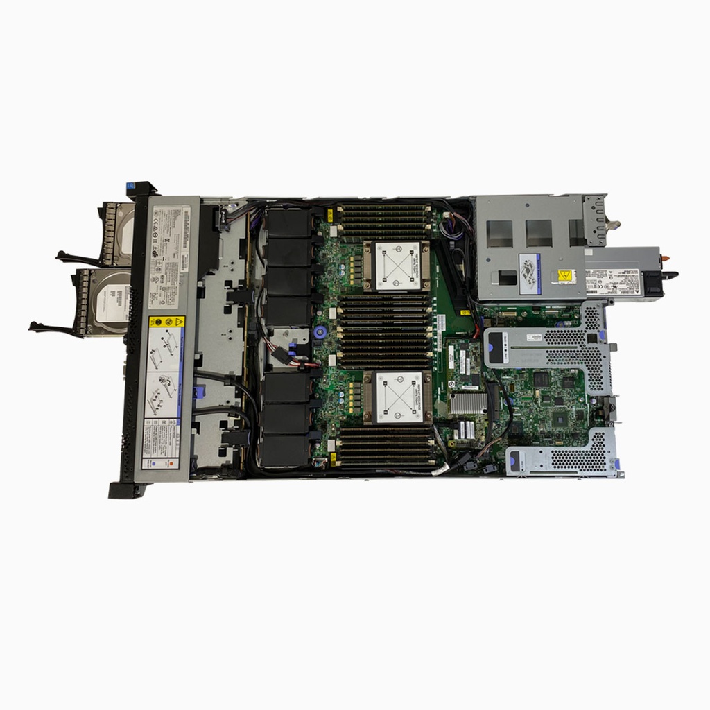 Servidor Rack IBM X3550 M5 4LFF 2xE5-2620V3 + 32GB DDR4 + M5210 + 2x2TB 5463-AC1
