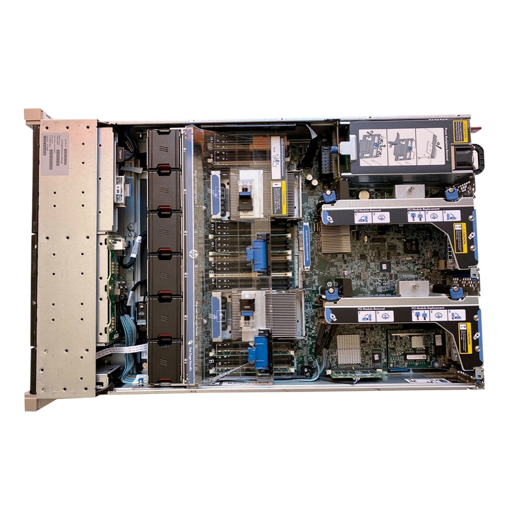Servidor Rack HP DL380P G8 8SFF 2xE5-2620 +32GB RAM +P420 +2PSU HSTNS-5163
