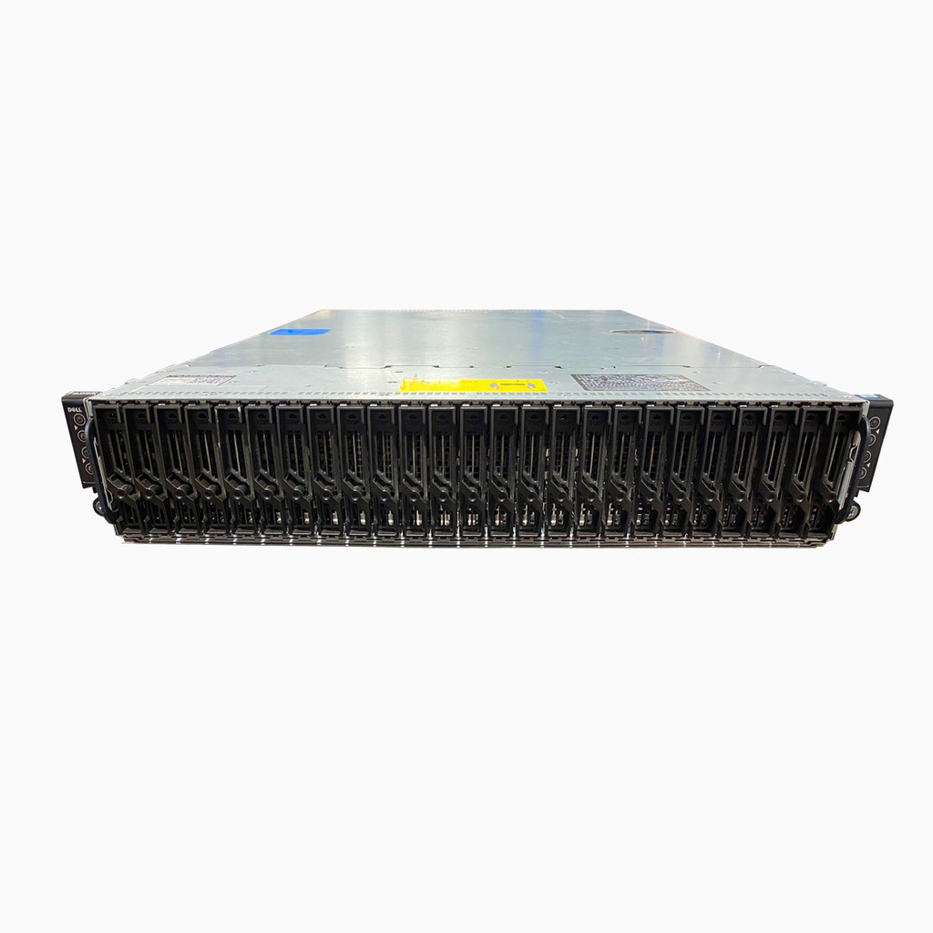 Servidor Rack DELL C6320 24SFF 4xNODOS RW6H4 – 8 x E5-2650Lv4 (112C/224T) + 256GB + 2 PSU