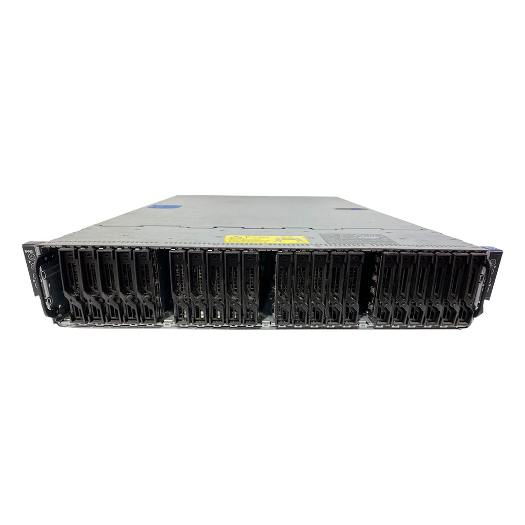 Servidor Rack DELL C6220 24SFF 4x NODOS 9N44V - 8xE5-2630(48C/96T)+192GB +2PSU