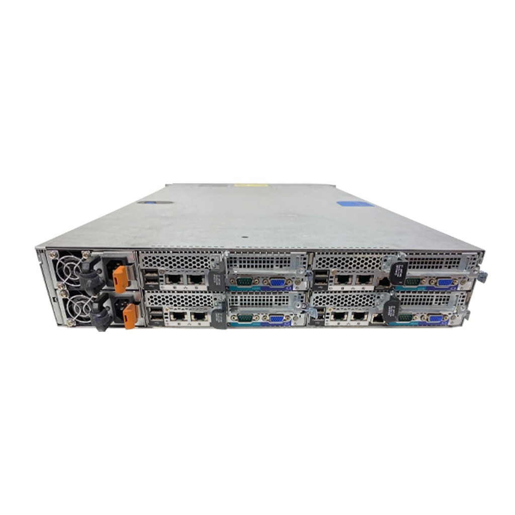 Servidor Rack DELL C6220 24SFF 4x NODOS 9N44V - 8xE5-2630(48C/96T)+192GB +2PSU