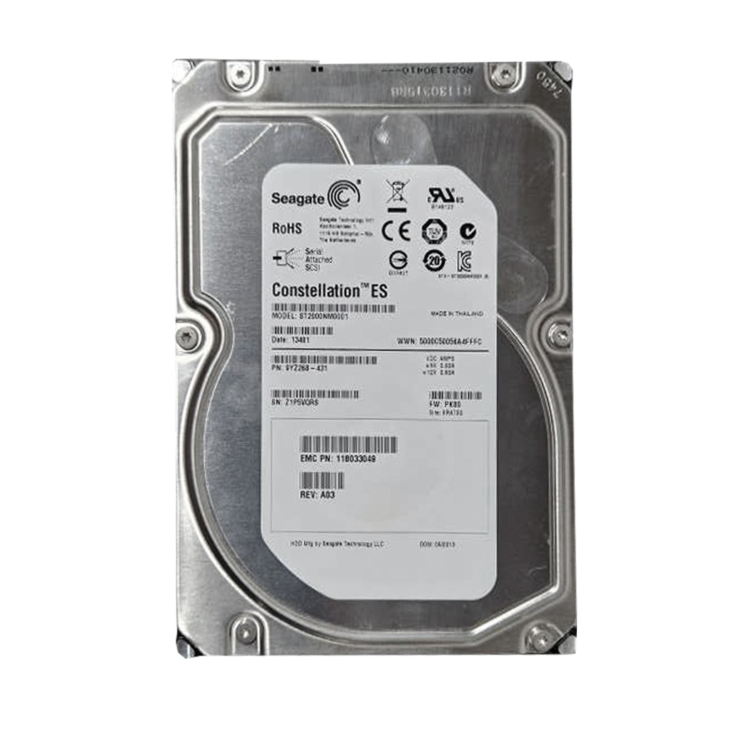 SEAGATE ST2000NM0001 2TB HDD 3.5" SAS-2 6GB/S 7.200 RPM 64MN CACHÉ - SERVIDOR