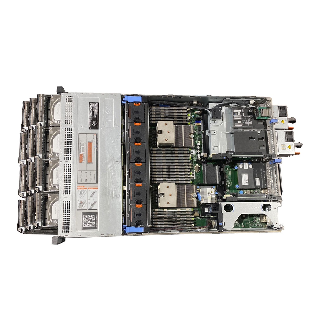 Servidor Rack DELL PowerEdge R720XD 12LFF 2xE5-2630+64GB+36TB+12CADDY 6HGV2