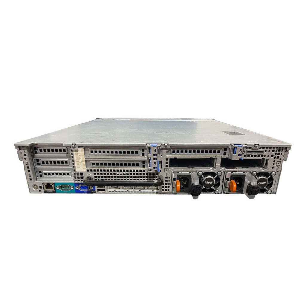 Servidor Rack DELL R720XD 24SFF 2xE5-2630 + 48GB RAM + H710 + 4x1GB LAN NW98N