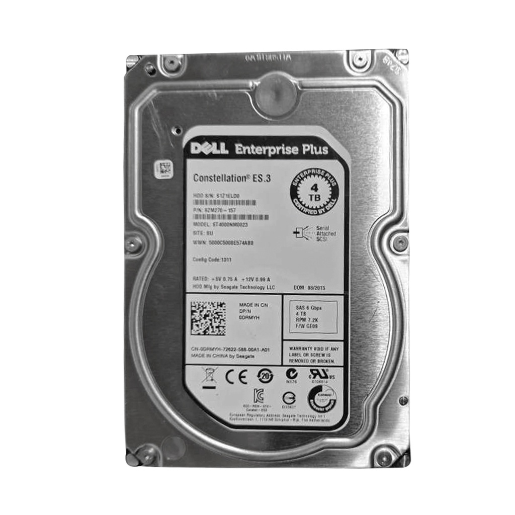 DELL ENTERPRISE PLUS ST4000NM0023 4TB HDD 3.5" SAS-2 6GB/S 7.2K 128MB - DRMYH