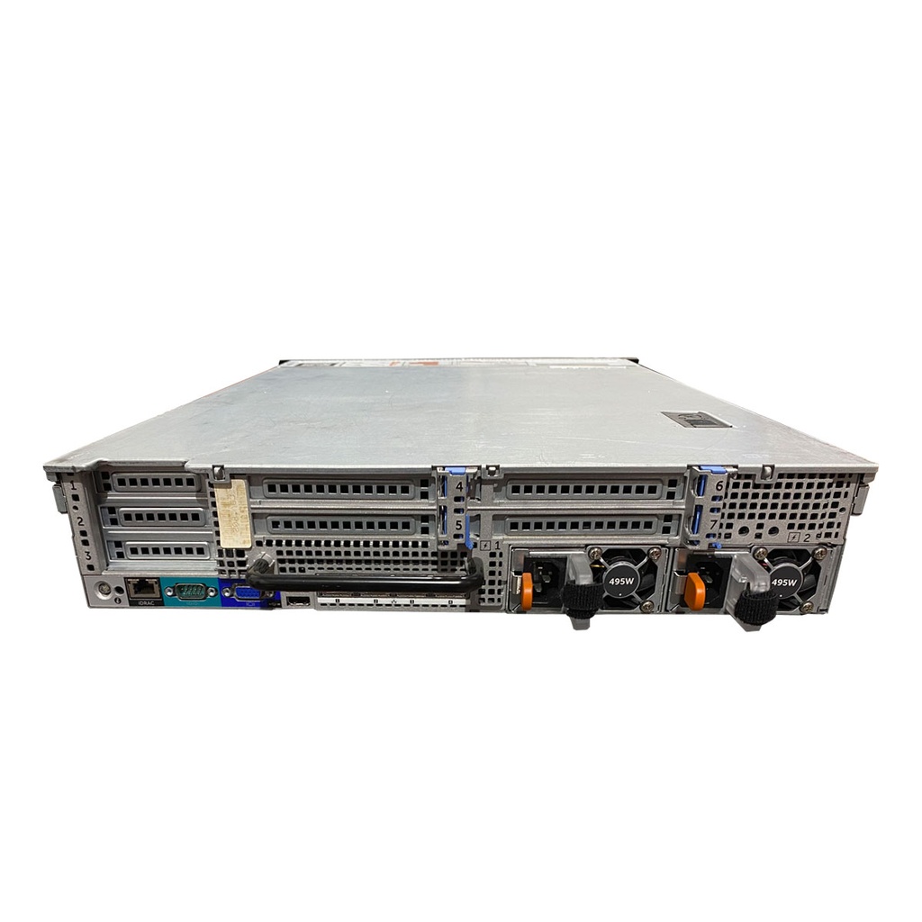 Servidor DELL PowerEdge R720 8LFF 2xE5-2670 + 64GB +H710 + 8TB + 4 CADDIES 7KF7P