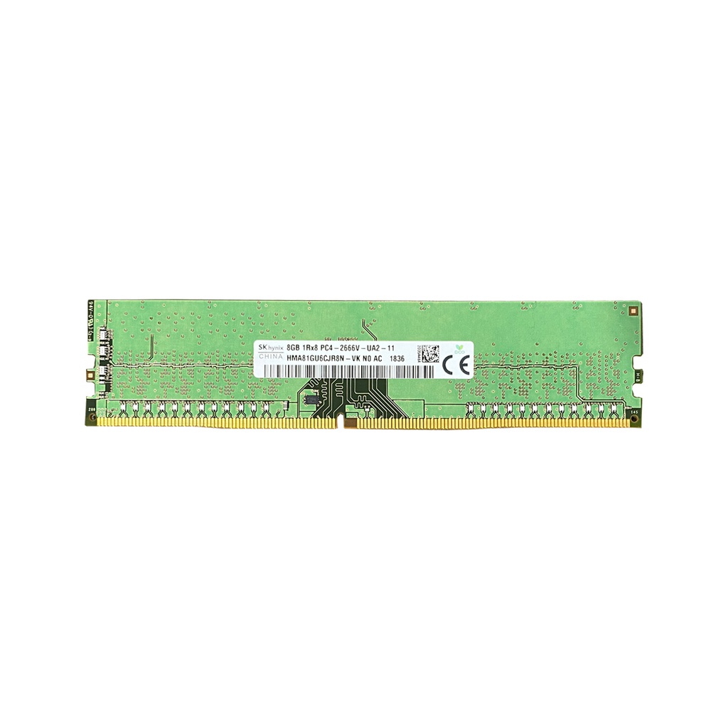 HP 8GB 1Rx8 PC4-2666V NON-ECC RAM UDIMM HMA81GU6CJR8N-VK