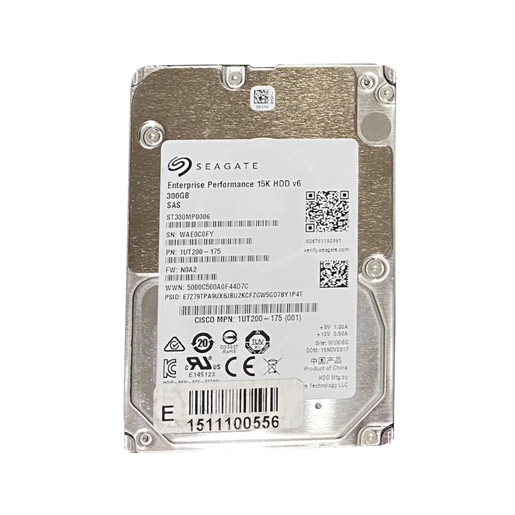 SEAGATE ST300MP0006 300GB HDD 2.5" SAS-3 12GB/S 15K 256MB