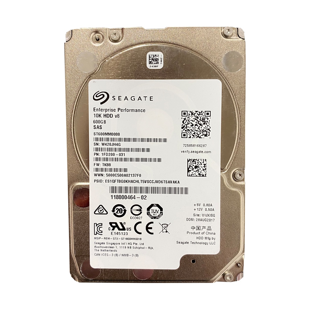 SEAGATE ST600MM0088 600GB HDD 2.5" SAS-3 12GB/S 10K 128MB