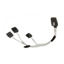 Cable Mini SAS a SATA HP 823077-001, 4 conectores