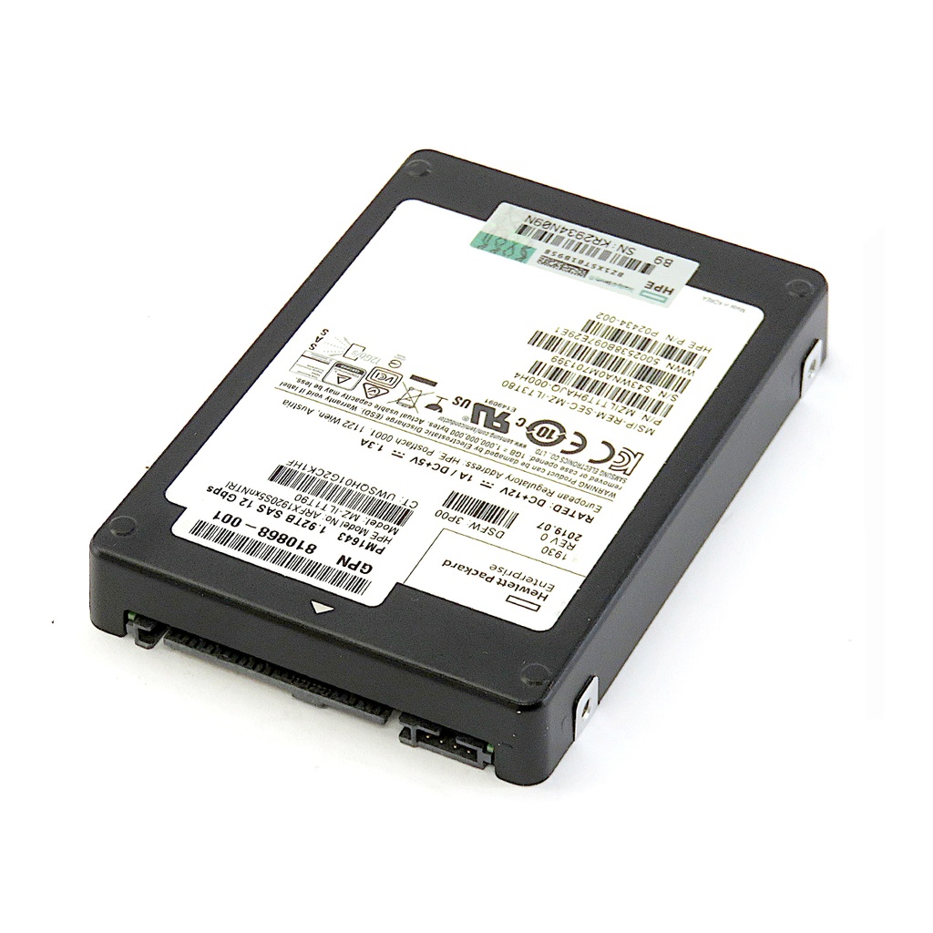 HP MZILT1T9HAJQ SSD 1.92TB SATA-3 12GB/s