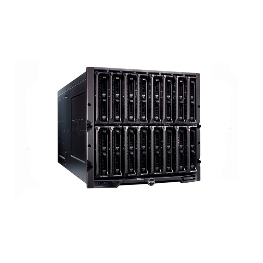 DELL M1000E V1.1 Blade + 16 x M630 512GB RAM 192CO/384TH + 2X M8428-K