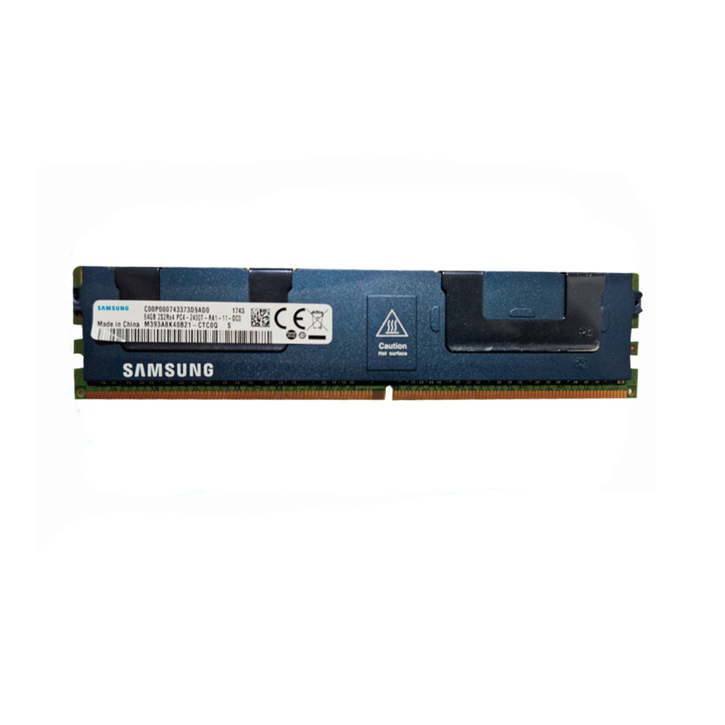 64GB RAM 2S2Rx4 PC4-2400T DDR4 M393A8K40B21-CTC0Q ECC Registrada