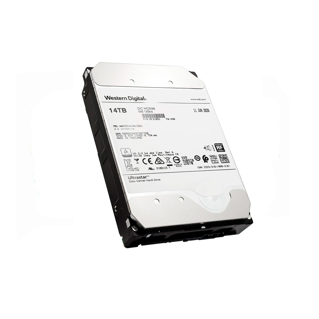 Western Digital 14TB SAS 12GB/s WUH721414AL5201 0F31051