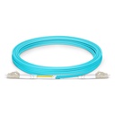 Cable/Latiguillo de Fibra Óptica LC UPC a LC UPC 2 Metros OM3 Multimodo