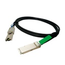 Cable QSFP+ a Mini SAS 8088 Longitud 0.5 Metros