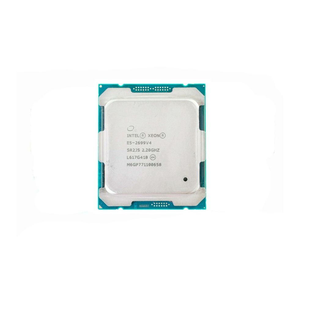 Intel Xeon E5-2699 V4 (22 Núcleos/44 Hilos) @3.60GHz Turbo Speed
