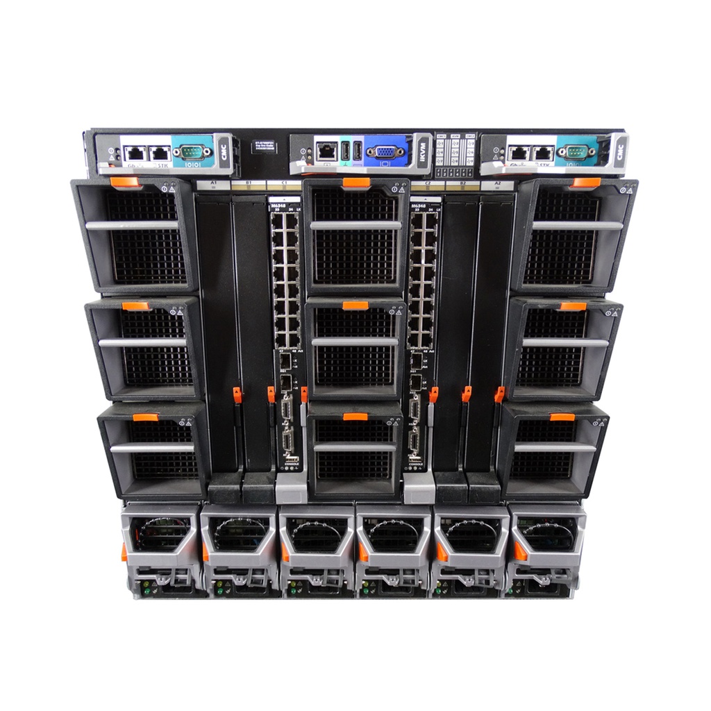 DELL - M1000e Blade Center 32x M420 64x E5-2420 384 Núcleos 768 Hilos 1TB RAM