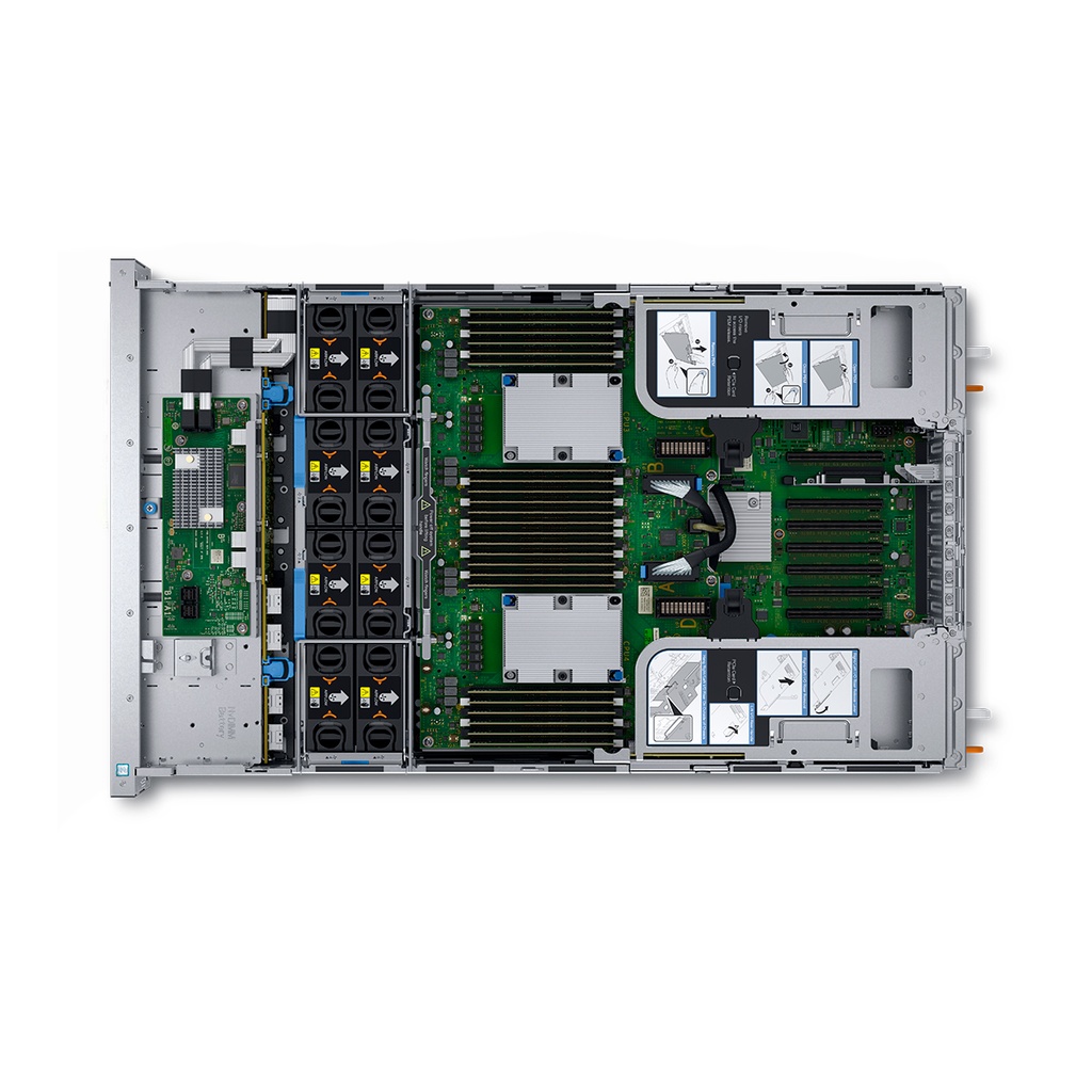 Dell PowerEdge R940 24SFF 4x Xeon Gold 6138 80 Núcleos 160 Hilos 64GB RAM 2 Fuentes Incluidas