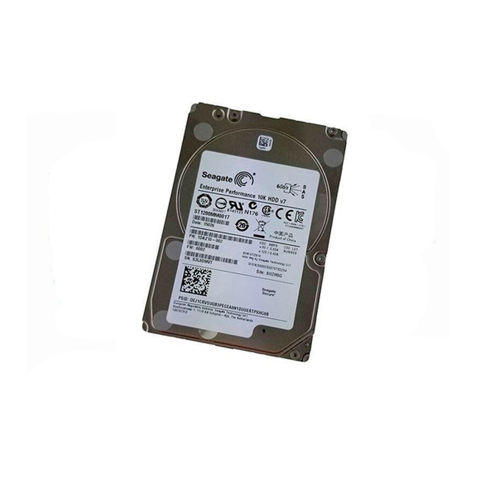 SEAGATE ST1200MM0017 1.2TB HDD 2,5" SAS-2 6GB/S 10K 64MB