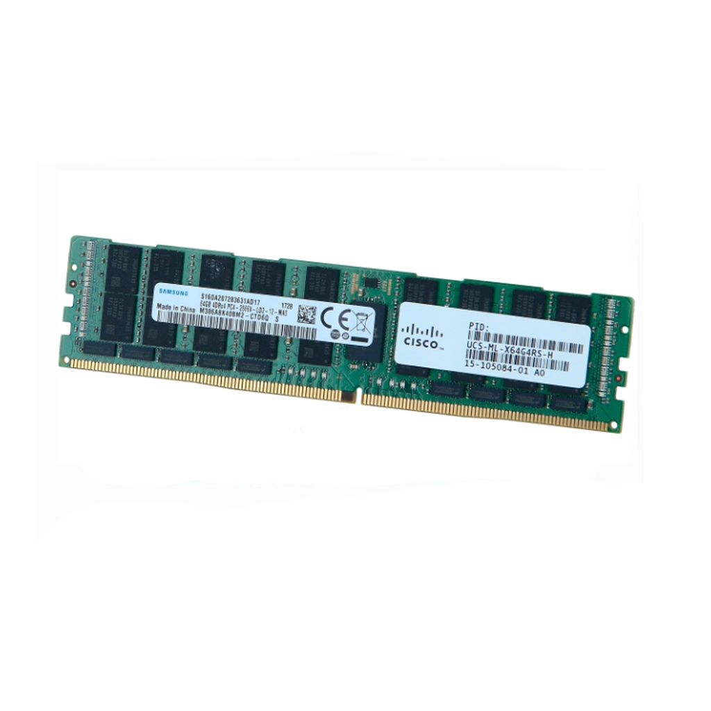 64GB 4DRx4 PC4-2666V DDR4 RAM REGISTRADA - ESPECIAL SERVIDOR