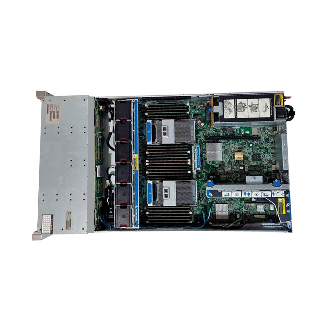 HP Proliant DL380P Gen8 8SFF 2x 2650L V2 20 Núcleos 40 Hilos 128GB RAM 3.6TB 4x1GB LAN
