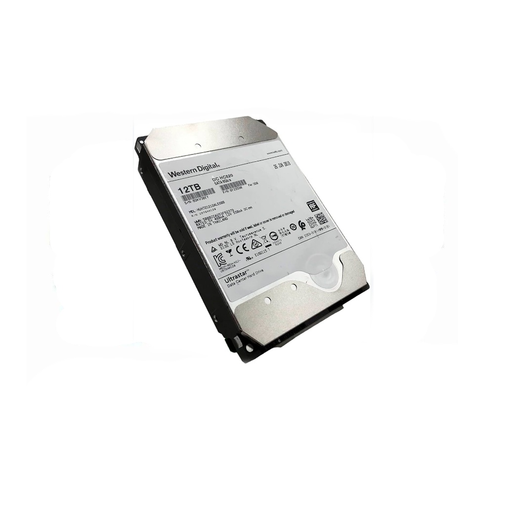 WD HUH721212ALE600 12TB HDD 3.5" SATA 6GB/S 7.200 RPM 256MB CACHE - SERVIDORES
