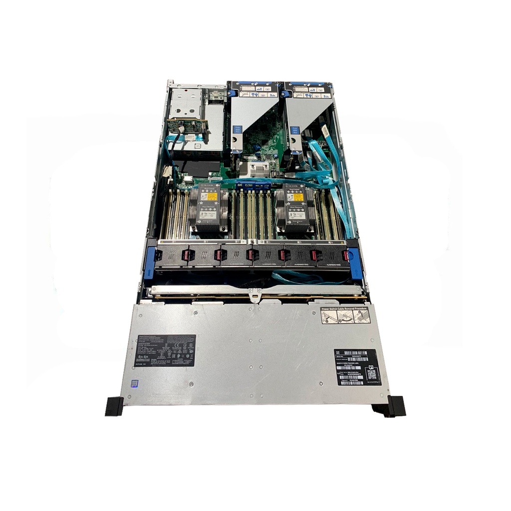 HP Proliant DL380 Gen10 12LFF + 2SFF 2x Gold 6138 (40 Núcleos 80 Hilos) 32GB RAM E208i-SR 2x PSU (copia)
