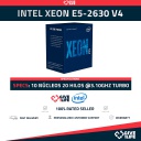 Intel Xeon E5-2630 V4 (10 Núcleos/20 Hilos) @3.10GHz Turbo Speed