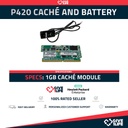 Raid HP P420 Caché Module 1GB + Battery 633542-001