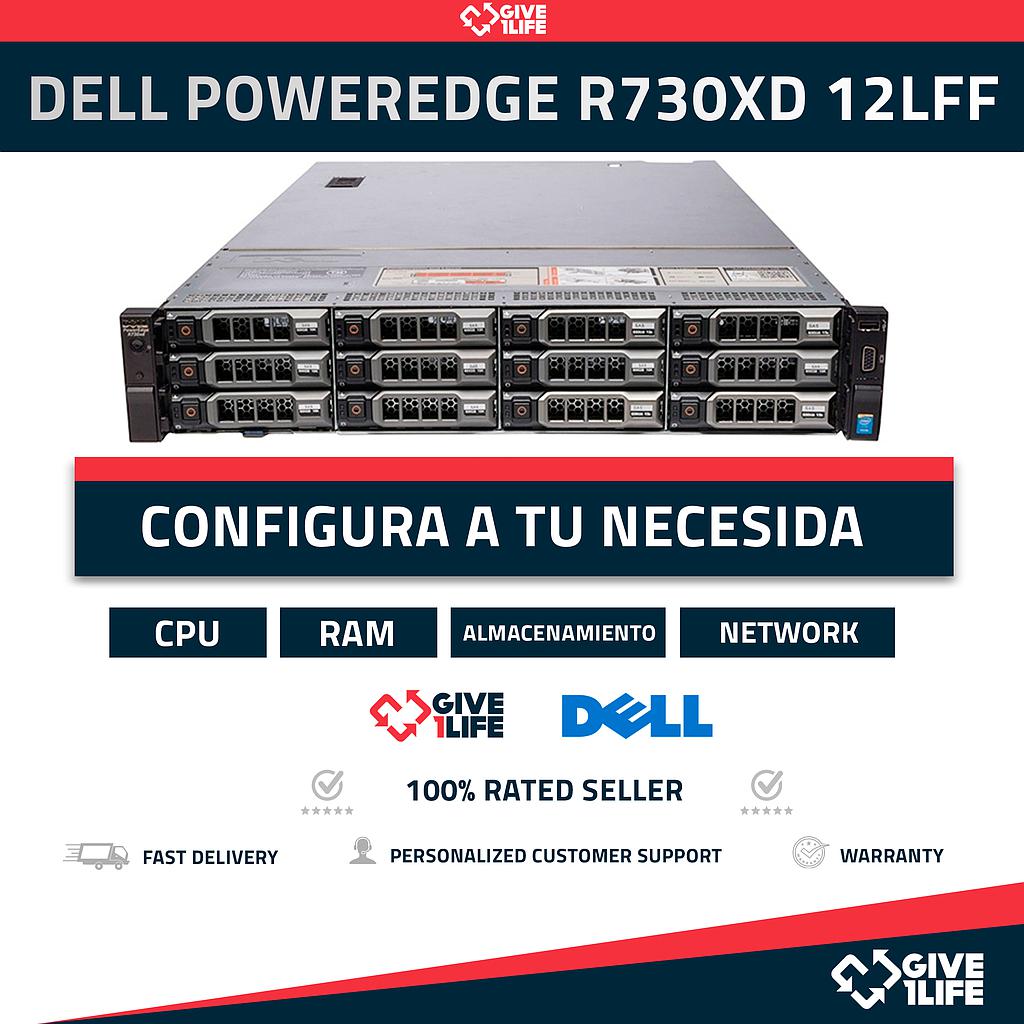 Dell PowerEdge R730XD 12LFF (12 Bahías de 3.5") CONFIGURABLE