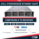 Dell PowerEdge R730XD 12LFF (12 Bahías de 3.5") CONFIGURABLE